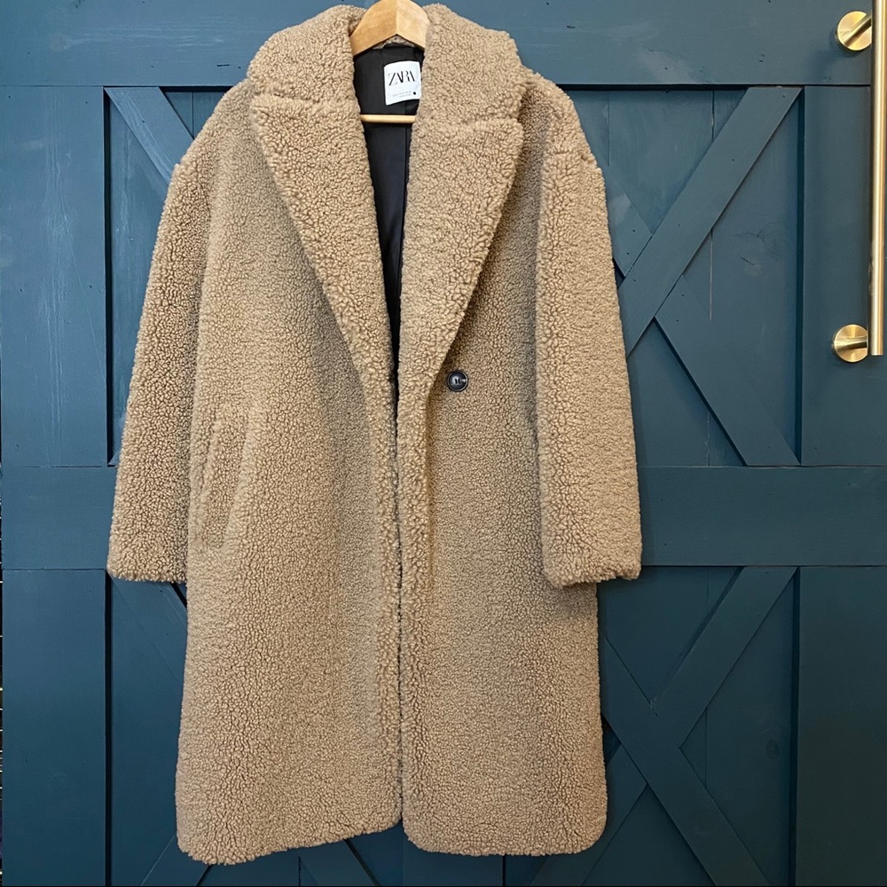 Zara Fleece Coat